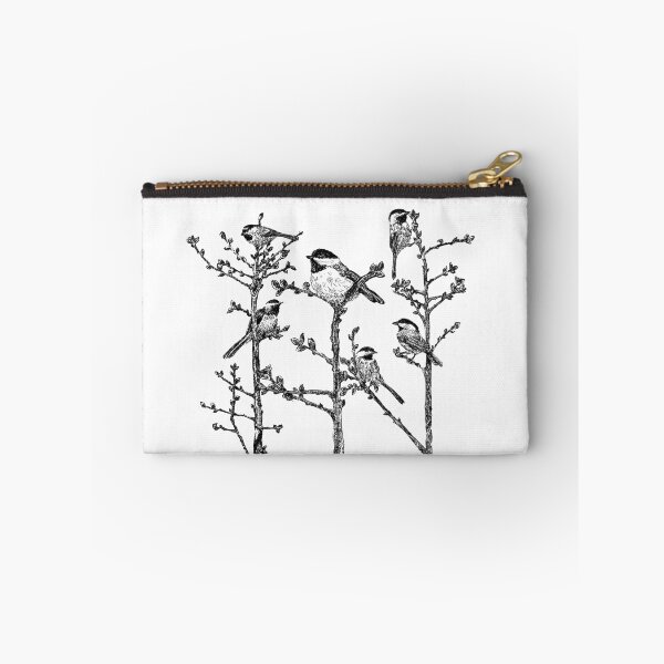 Item preview, Flock of chickadees designed and sold by Thomas-Duane.