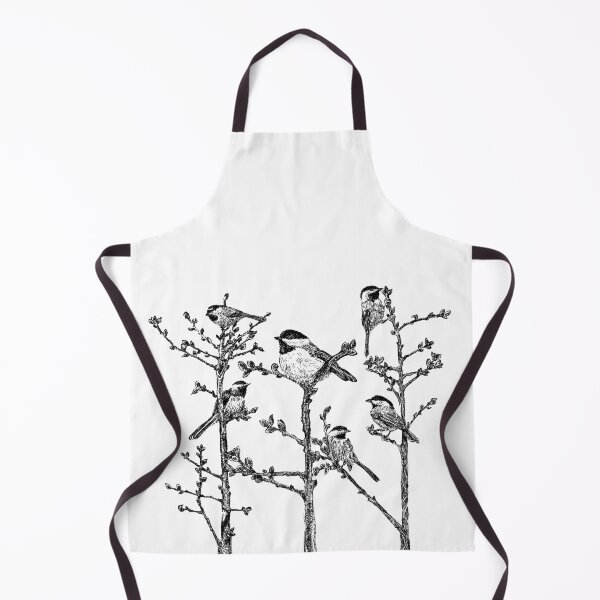 Item preview, Flock of chickadees designed and sold by Thomas-Duane.