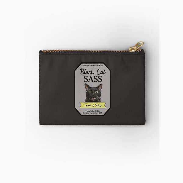 Item preview, Black Cat Sass • Featuring Manny Halloween Cat designed and sold by MannyShop.