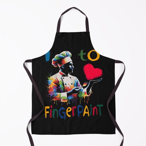 Item preview, I Food Love To Finger Paint Chef I'm Paint Cute Couple designed and sold by MOHAMED FRASER.