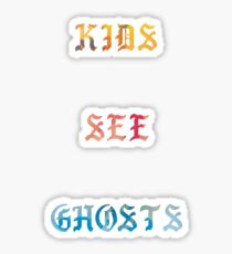 Kids See Ghosts Album Sticker