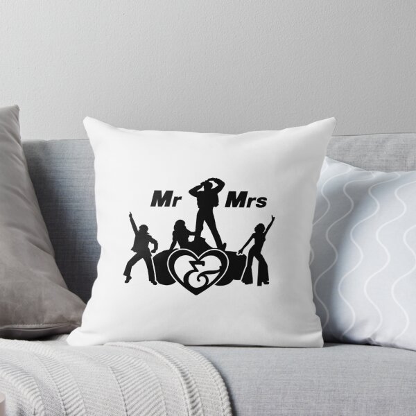 Item preview, Wedding Bachelor Party T Shirt, Wedding T Shirt, 60s - 70s disco party themed wedding, Mr. and Mrs., Romantic Couple, Bride and Groom Funny Wedding Gift Idea Essential T-Shirt designed and sold by sixday 7day.
