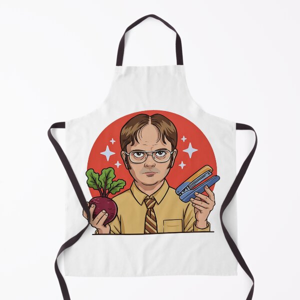 Item preview, Funny Office Character with Beet and Stapler - Quirky Pop Culture Art designed and sold by Greemo03.