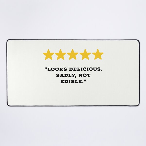 Item preview, Food Lover Reviews Funny 5 Star Review #1 designed and sold by Jollys-ArtShop.