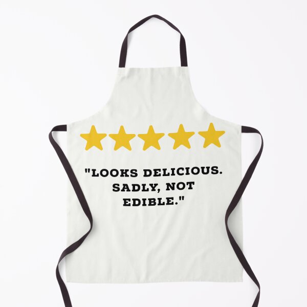 Item preview, Food Lover Reviews Funny 5 Star Review #1 designed and sold by Jollys-ArtShop.