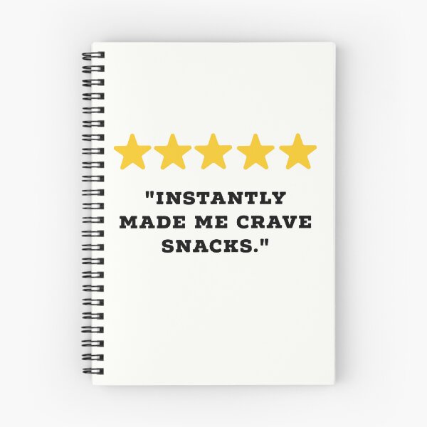 Item preview, Food Lover Reviews Funny 5 Star Review #2 designed and sold by Jollys-ArtShop.