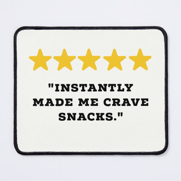 Item preview, Food Lover Reviews Funny 5 Star Review #2 designed and sold by Jollys-ArtShop.