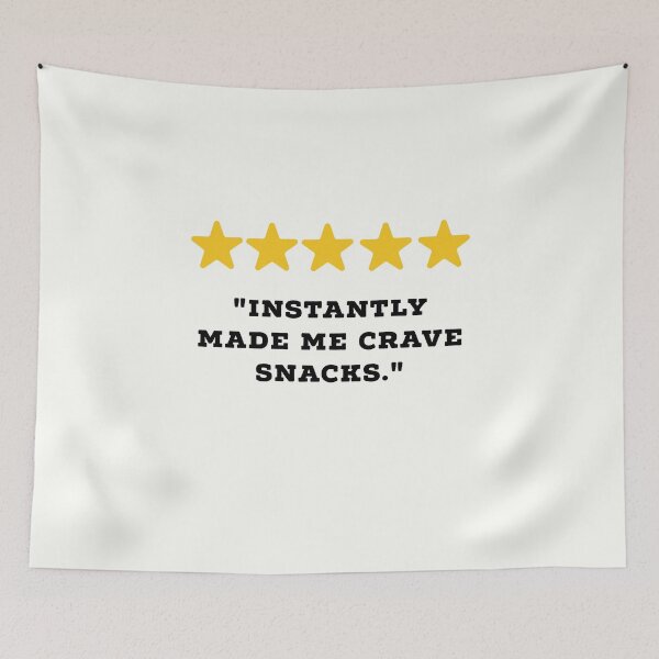 Item preview, Food Lover Reviews Funny 5 Star Review #2 designed and sold by Jollys-ArtShop.