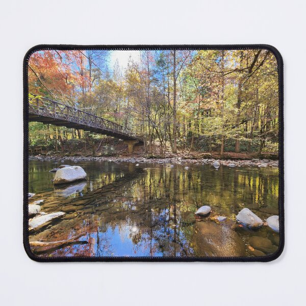 Item preview, Gatlinburg, TN - Bridge Overlooking River  designed and sold by MysticalMayhem8.
