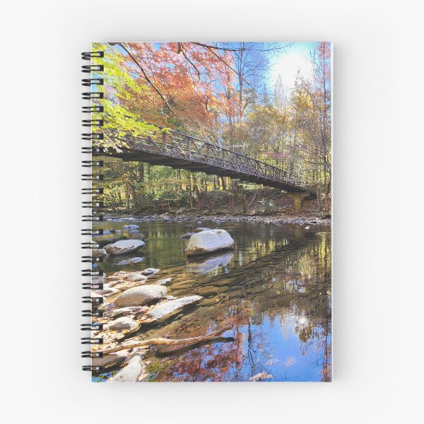 Item preview, Gatlinburg, TN - Bridge Overlooking River  designed and sold by MysticalMayhem8.