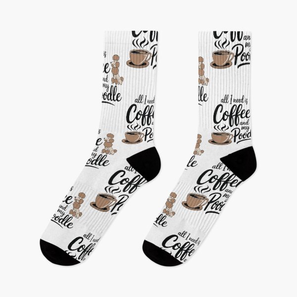 Item preview, All I Need Is Coffee and My Poodle designed and sold by tmerchtrends.
