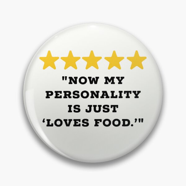 Item preview, Food Lover Reviews Funny 5 Star Review #3 designed and sold by Jollys-ArtShop.