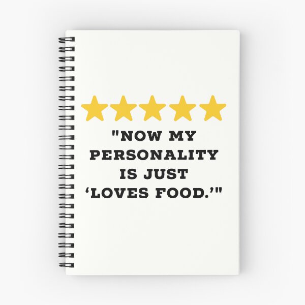 Item preview, Food Lover Reviews Funny 5 Star Review #3 designed and sold by Jollys-ArtShop.