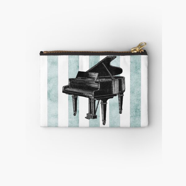 Item preview, Grand Piano Sea Blue Stripes designed and sold by AtriumHouse.