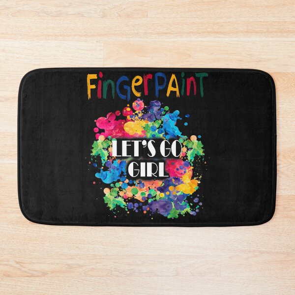 Item preview, Let's Go Girls Finger Paint Party Funny Vintage Colorfulls designed and sold by MOHAMED FRASER.