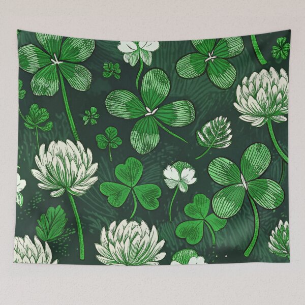 Item preview, St Patricks day clover pattern  designed and sold by ValentinaHramov.