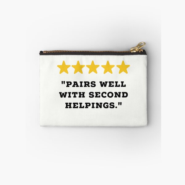 Item preview, Food Lover Reviews Funny 5 Star Review #4 designed and sold by Jollys-ArtShop.