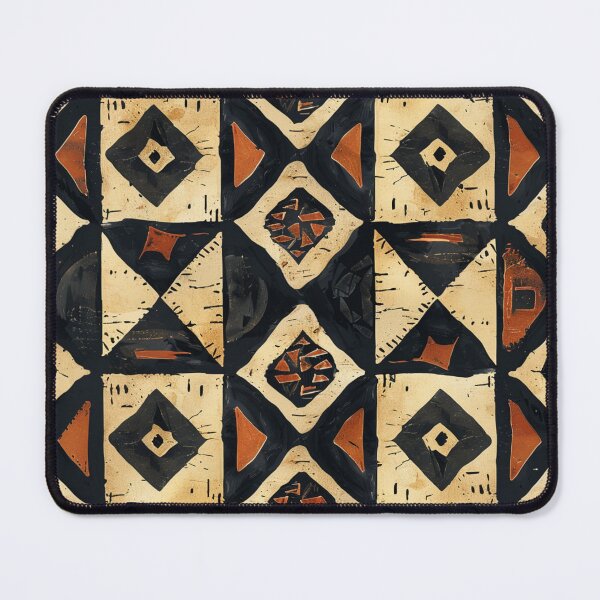 Item preview, African Bogolan Mud Cloth Pattern designed and sold by Myra365Art.
