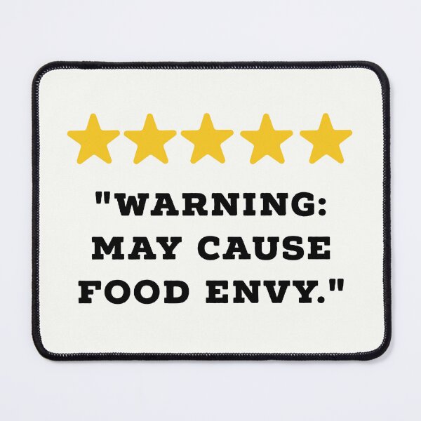 Item preview, Food Lover Reviews Funny 5 Star Review #5 designed and sold by Jollys-ArtShop.
