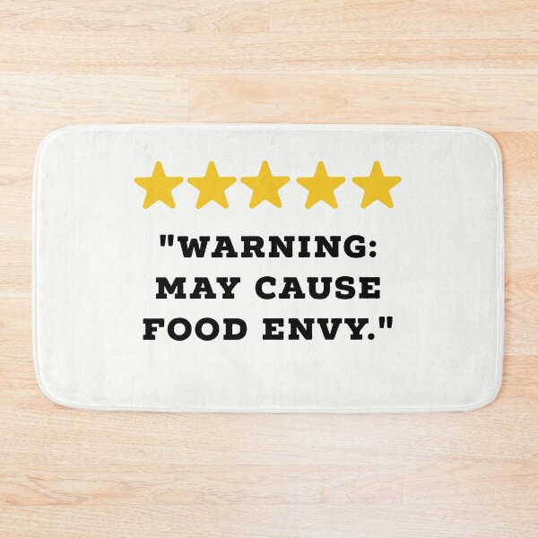 Item preview, Food Lover Reviews Funny 5 Star Review #5 designed and sold by Jollys-ArtShop.