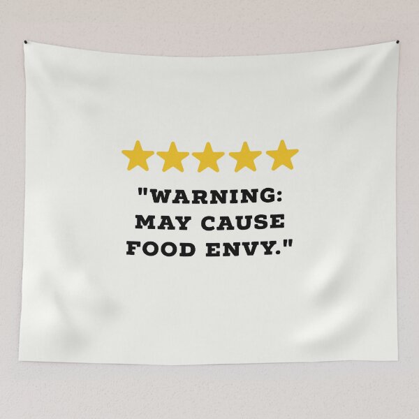 Item preview, Food Lover Reviews Funny 5 Star Review #5 designed and sold by Jollys-ArtShop.