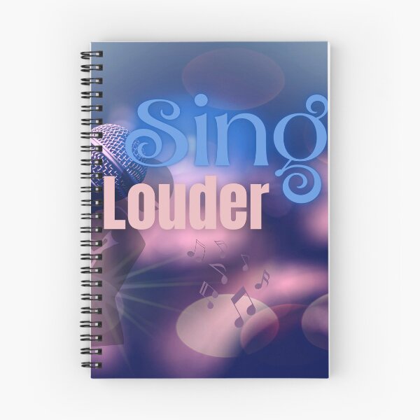 Item preview, Sing Louder So Your Voice Can Be Heard designed and sold by BrightrDayMusicArt.