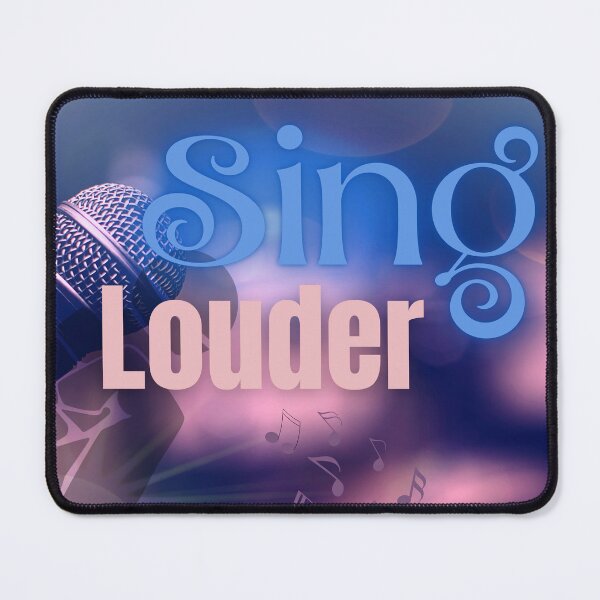 Item preview, Sing Louder So Your Voice Can Be Heard designed and sold by BrightrDayMusicArt.