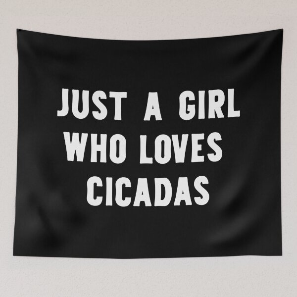 Item preview, Just A Girl Who Loves Cicadas Funny Cicada Lover designed and sold by RareBunny.