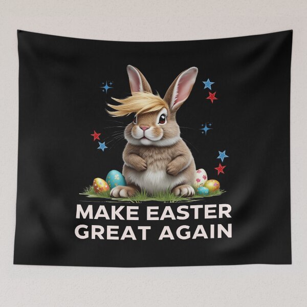 Item preview, Trump Easter Bunny - Make Easter Great Again - US Politics Sarcasm designed and sold by BeaverFriends.