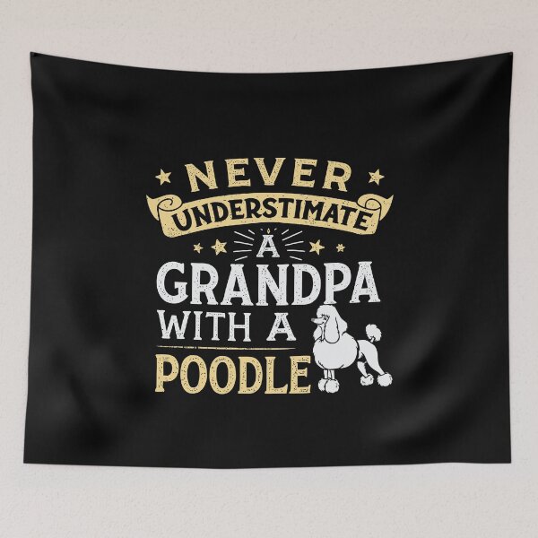 Item preview, Poodle Grandpa Funny Poodle Dog Lover designed and sold by tmerchtrends.