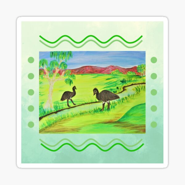 Item preview, Emu Creek designed and sold by UniqueGift4You.