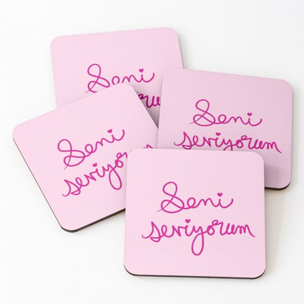 Item preview, I love you in Turkish designed and sold by abeink.