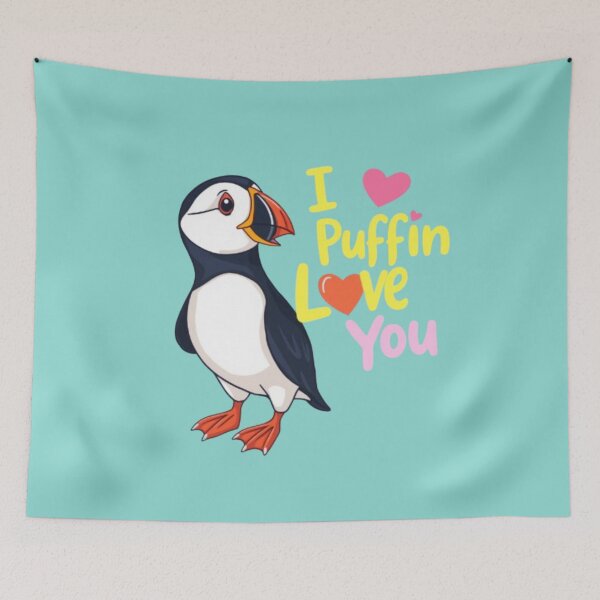 Item preview, I Puffin Love You designed and sold by Shivam Arora.