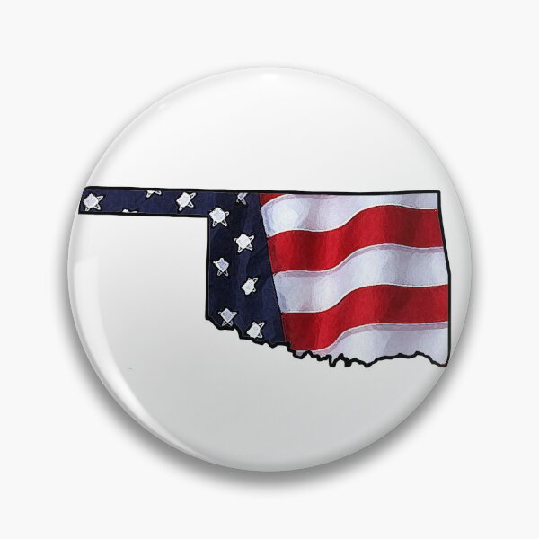 Item preview, Patriotic Oklahoma designed and sold by Havocgirl.