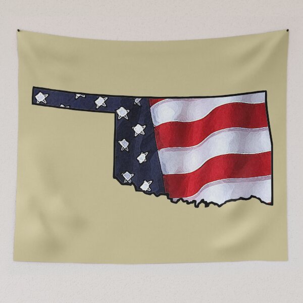 Item preview, Patriotic Oklahoma designed and sold by Havocgirl.