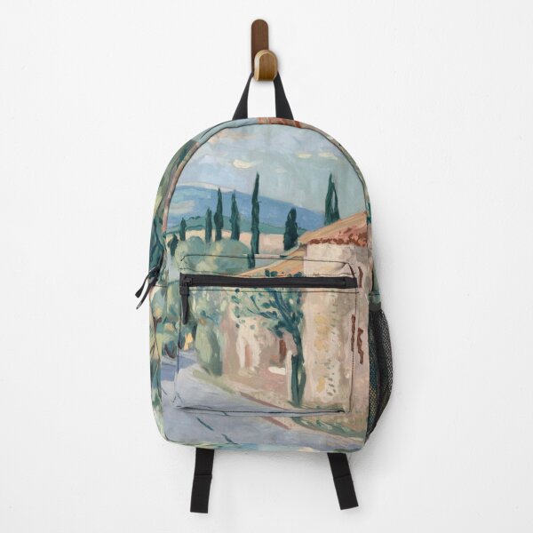 Item preview, French Village and Rolling Hills Landscape – Cézanne Inspired Provençal Scene designed and sold by CARRAANN.