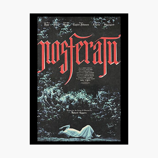 Item preview, Nosferatu (2024) poster designed and sold by KillianGrantM.