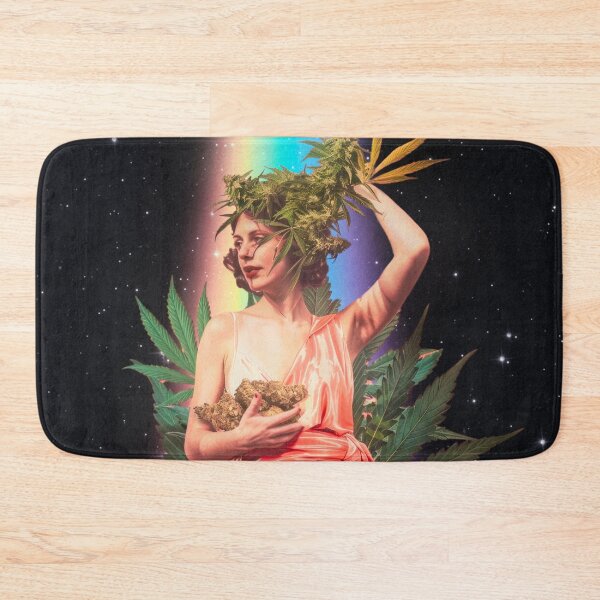 Item preview, Psychedelic Rainbow Weeds designed and sold by Dani Moffet.