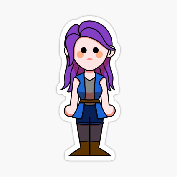 Aperçu de l'œuvre Autocollant SDV Abigail Stardew Valley créée et vendue par MirrorTail755.