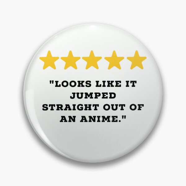 Item preview, Anime Lover Reviews Funny 5 Star Review #1 designed and sold by Jollys-ArtShop.