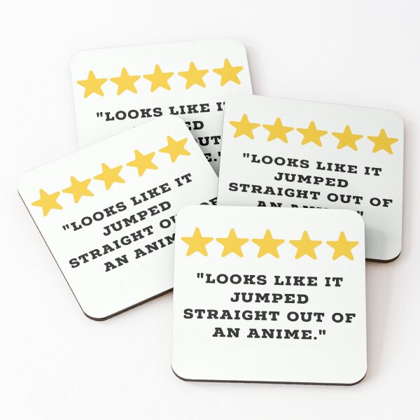 Item preview, Anime Lover Reviews Funny 5 Star Review #1 designed and sold by Jollys-ArtShop.