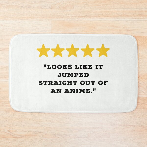 Item preview, Anime Lover Reviews Funny 5 Star Review #1 designed and sold by Jollys-ArtShop.