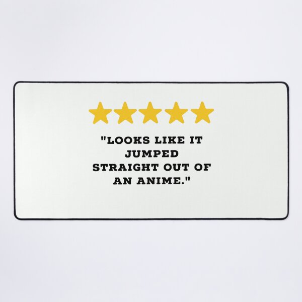 Item preview, Anime Lover Reviews Funny 5 Star Review #1 designed and sold by Jollys-ArtShop.