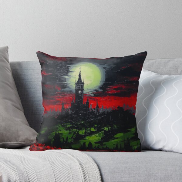 Item preview, Castlevania - Dracula's castel. Red rose darkness series. Version 1. Oil painting designed and sold by alexkempart.