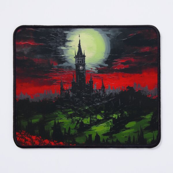 Item preview, Castlevania - Dracula's castel. Red rose darkness series. Version 1. Oil painting designed and sold by alexkempart.