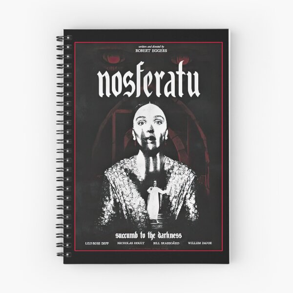 Item preview, Nosferatu poster - 2024 movie  retro designed and sold by KillianGrantM.