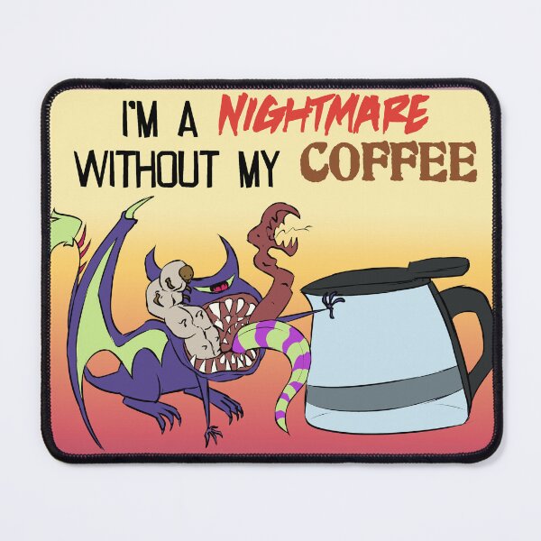 Item preview, A Nightmare Without Coffee designed and sold by Jitterbug's Corner.