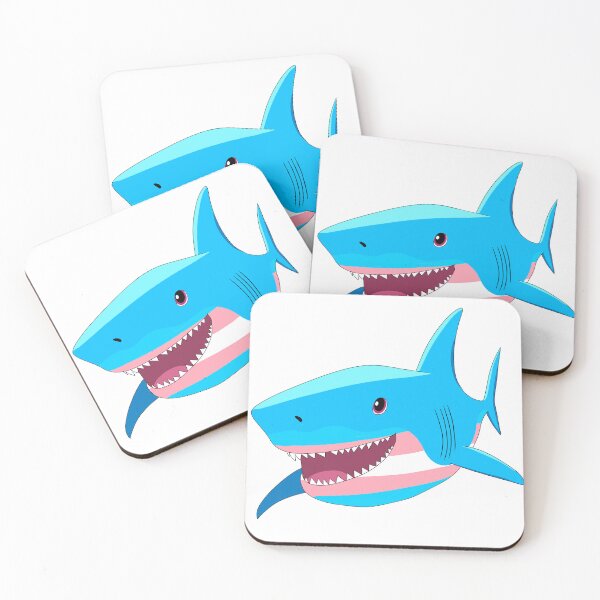 Item preview, Transgender Trans Shark designed and sold by Unicorn Massacres.