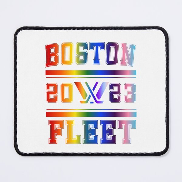 Item preview, Boston Fleet Pride Rainbow PWHL Vintage Logo designed and sold by coffeepolicy.