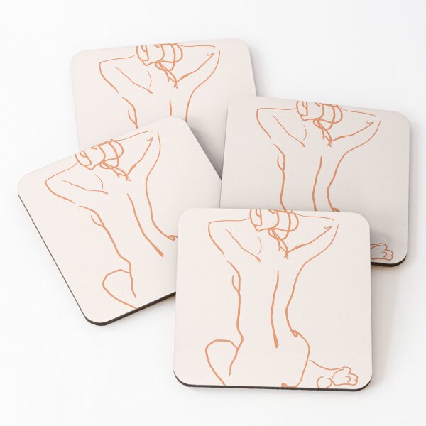 Item preview, Femina, Abstract Minimal Woman Line Art Sketch, Drawing Feminine Empower Express designed and sold by 83oranges.com.